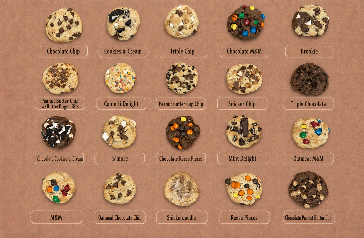 Large Cookies — 4 per box