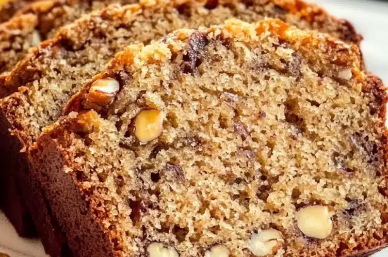 Large Banana Nut Bread Loaf